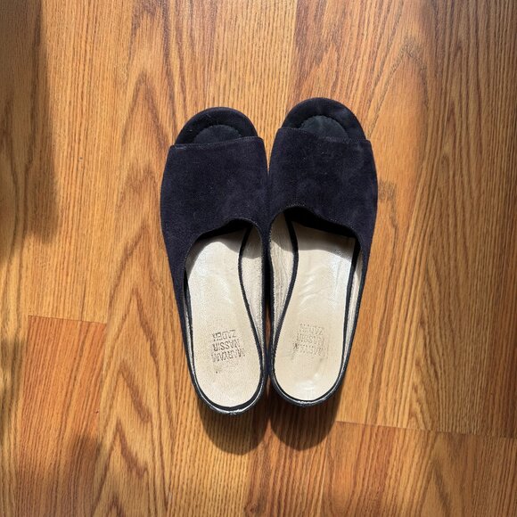 Maryam Nassir Zadeh suede slides - Picture 2 of 4